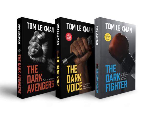 The Dark Trilogy book covers